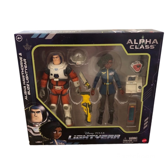 Disney Pixar Lightyear Alpha Class Buzz Lightyear Alisha Hawthorne Action Figure - Picture 1 of 5